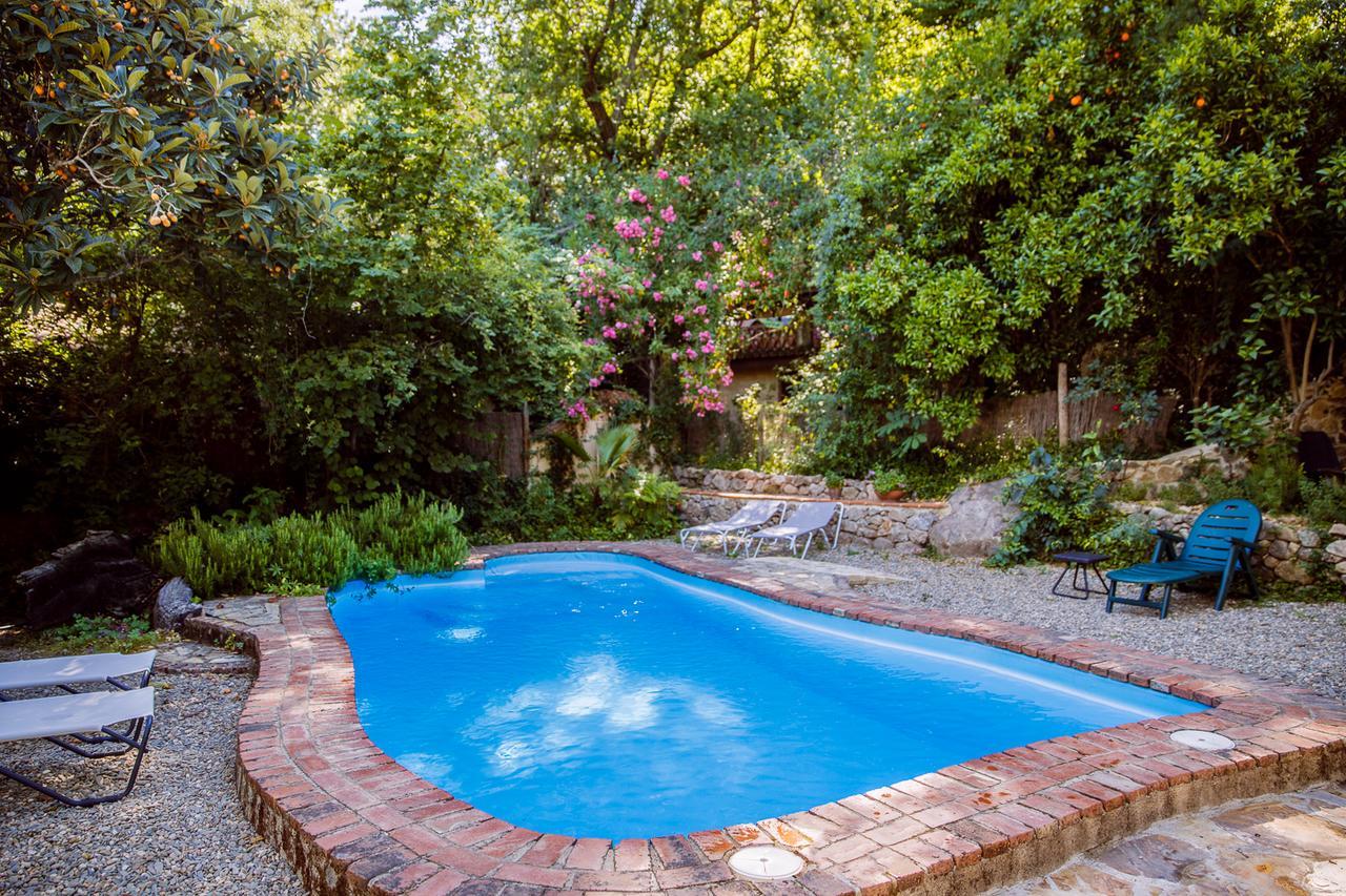 Casa Rural La Casa Del Bosque Navaconcejo Esterno foto